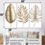 Ensemble de décorations murales Reflection Tropical Beiges Leaves III - Plantes-107200708-107200666