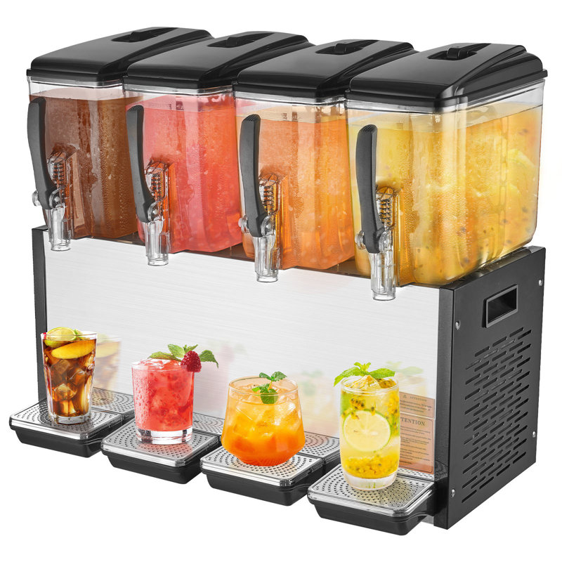 Distributeur de boissons commercial 12L X 4 réservoirs