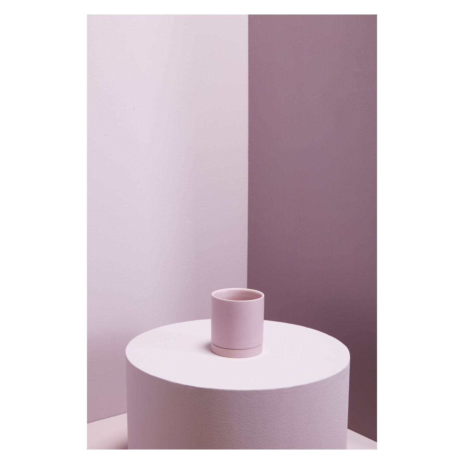 Seneca Pot with Saucer 4.25"x 4.75"