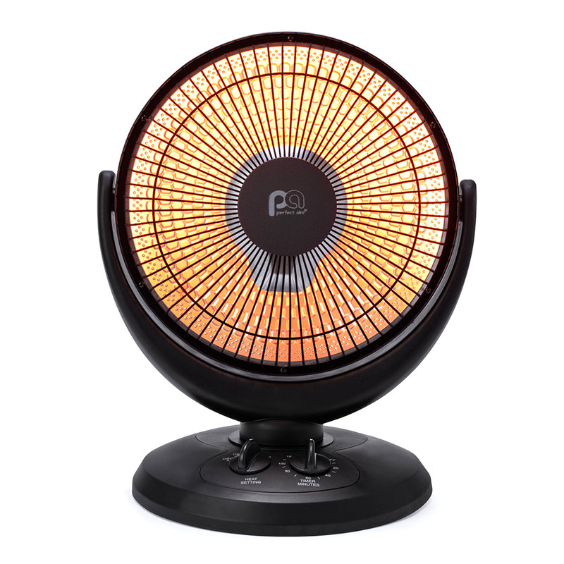 Perfect Aire 800 Watt 2730 BTU Electric Compact Space Heater