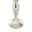 Cole And Grey Aluminum Metal Floor Silver Decorative Candle Holder-1992455013