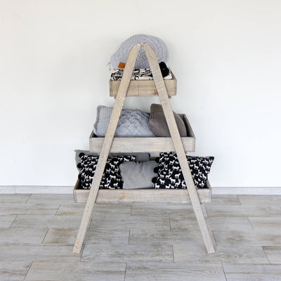 Milliken Solid Wood Ladder Bookcase