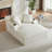 Oversized Upholstered Comfy Sleeper Sofa Chaise Lounge