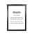 Black Grain Frame selected