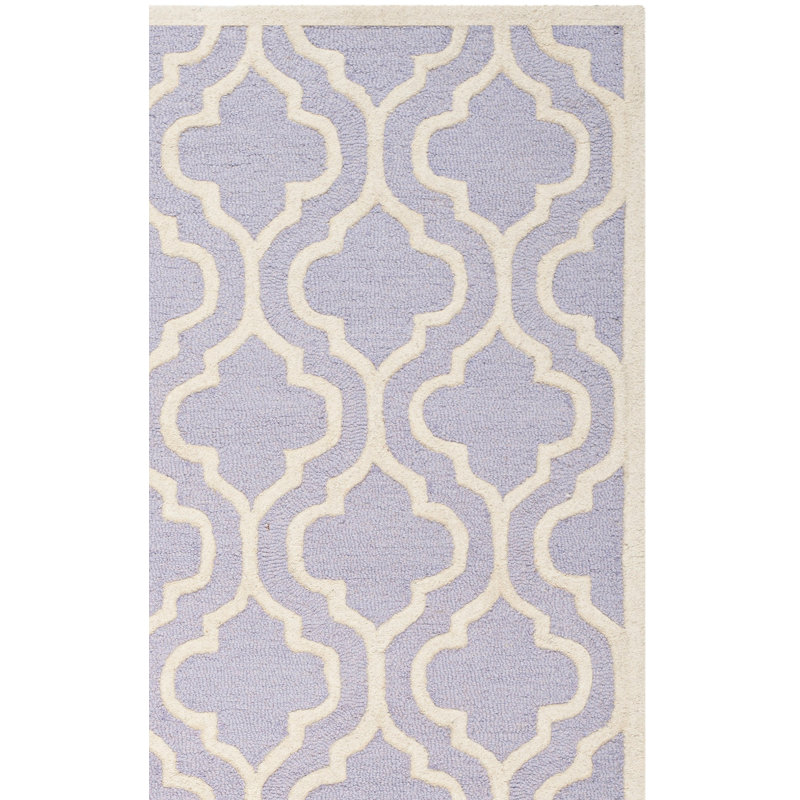 Tapis géométrique en laine touffeté à la main Cambridge, 3' x 5'