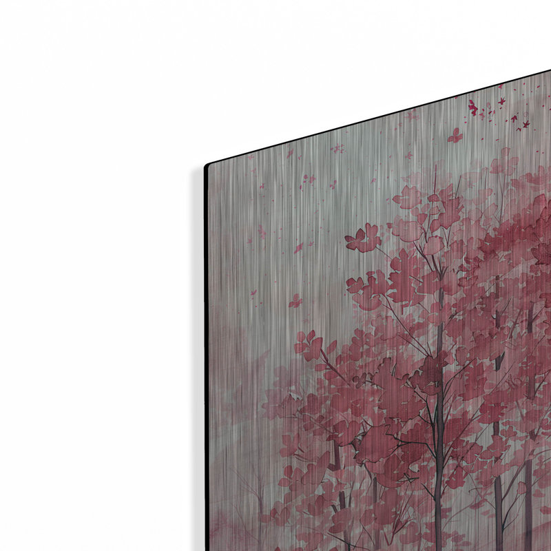 Art mural luxueux «Pink Trees» par Momart, H 24 po x l 16 po