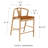 Ambra Vegan Leather Counter Stool-1287622926