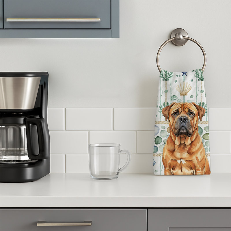 Serviette de cuisine Red Bullmastiff, Red Bullmastiff
