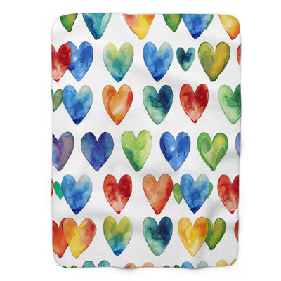 Joyful Rainbow - 1 Piece Premium Blanket