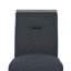 TABOURETS DE BAR ARIYA GRIS FONCÉ 2PK