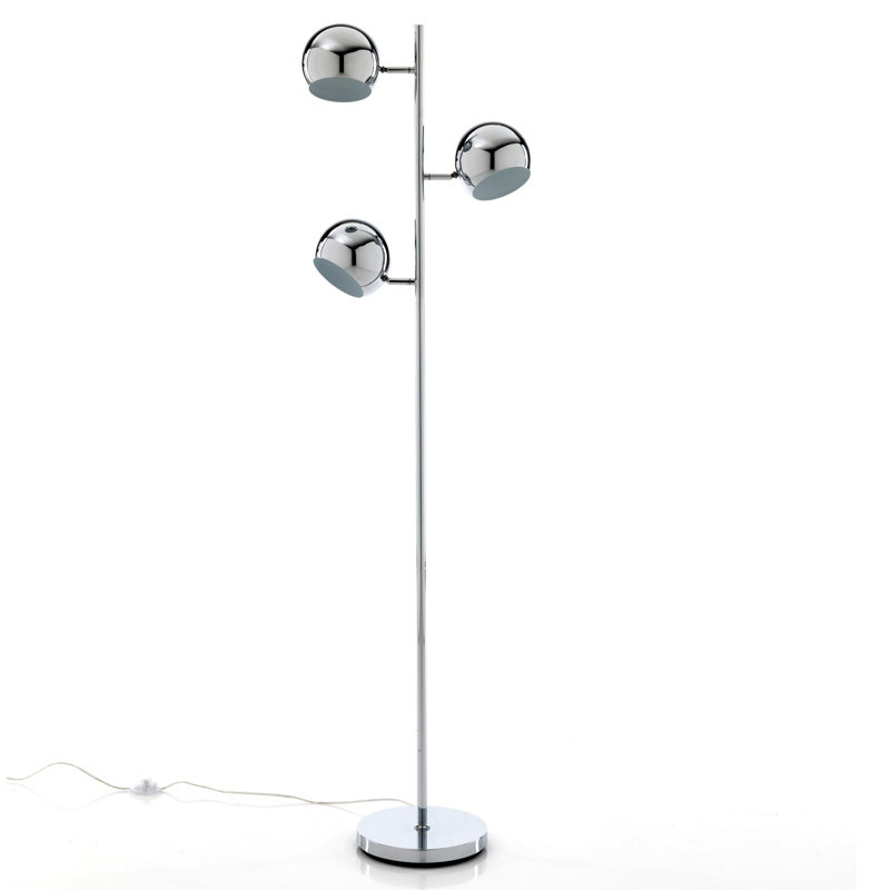 Nyx 155cm Chromed Novelty Floor Lamp