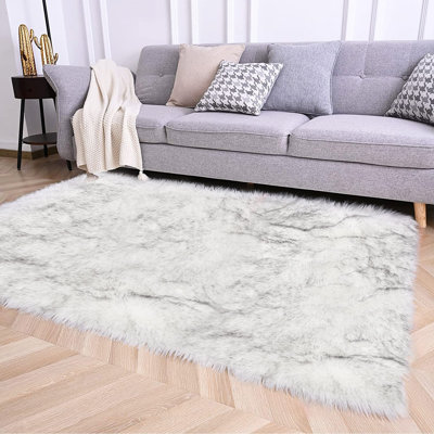 Chaston Faux Sheepskin Indoor Rug