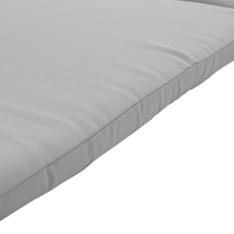 Garden Seat/Back Cushion, Light Grey