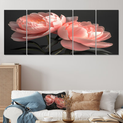 Killoren - ensemble de reproductions d'art pivoines