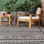 Tapis noir / gris Eilers Southwestern-1718946222