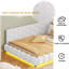 Daybed With LED Lights And Charging Station-2045855666