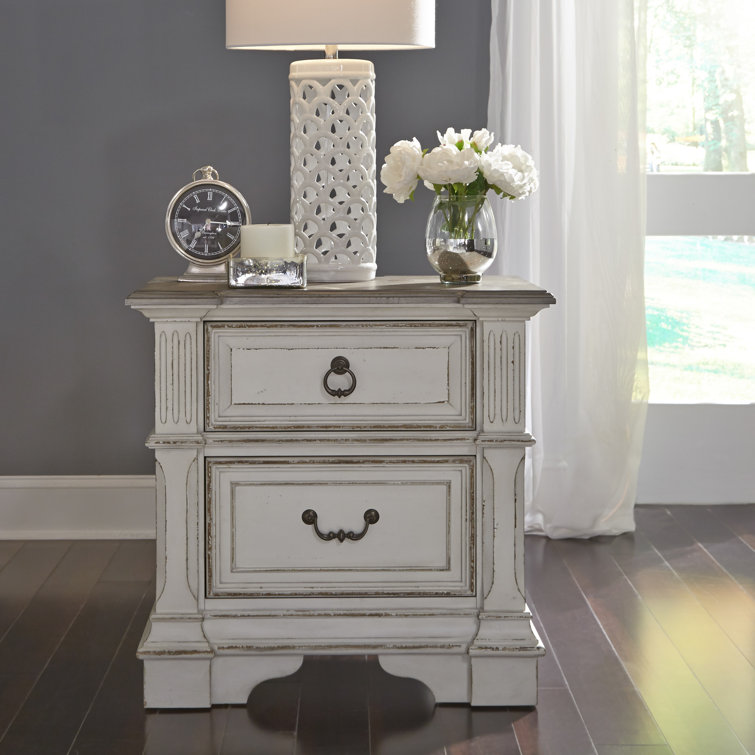 Exmouth Panel Bed, Dresser & Mirror, Night Stand Set