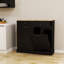 Armoire à ordures inclinable à deux tiroirs et à deux compartiments pour les cuisines modernes, solution de rangement durable et multifonctionnelle