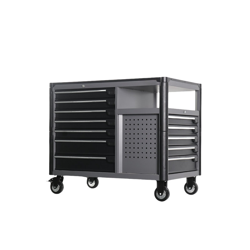 Établi mobile multifonctionnel avec roulettes