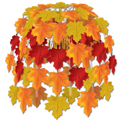 Chutes/feuilles de thanksgiving de l’automne cascade
