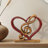 Demorian Abstract Figurines & Sculptures – Handmade Wooden Art Decor for Valentines Day Gift & Home