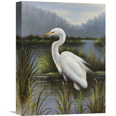 " Morning Egret " Graphic Art Print