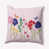 Motif floral rose clair