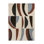 Torillo Hand Tufted Wool Abstract Area Rug in Cornflower/Walnut