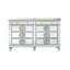 Commode double 8 tiroirs avec miroir Montana