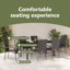 Garden Dining Set 7 Pcs PE Rattan-1914482615