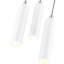 Luminaire suspendu cylindrique à 3 lumières Halle-1151344153