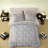 Piece Queen Bedding Sets, Polyester Grey Comforter Set, Modern Home