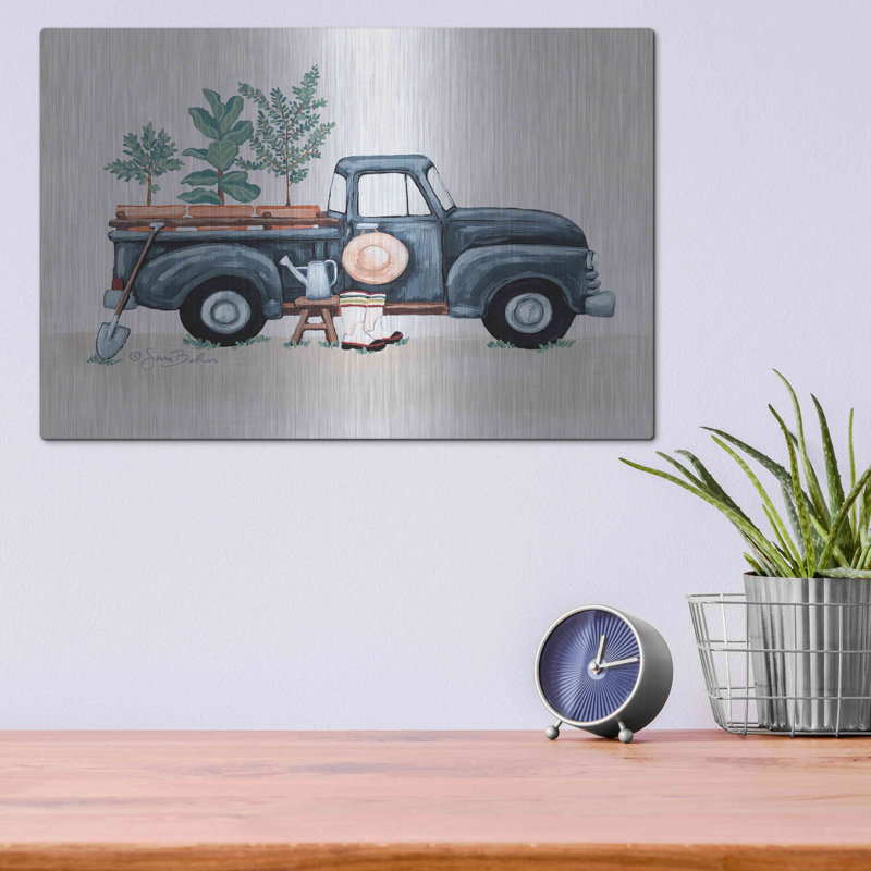 Luxe Garden Art «Garden Gatherings» par Sara Baker, «Garden Gatherings» par Sara Baker, H 12 po x l 16 po