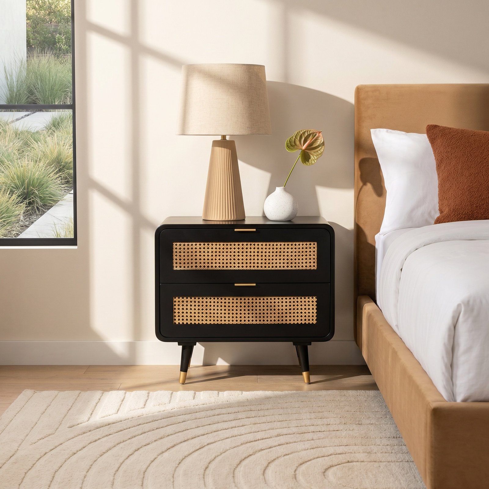 Cianciulli Acacia Nightstand