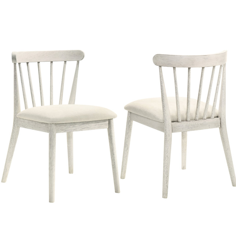 Chaise d'appoint Rustic 2, Blanc