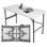4 FEET Folding Table, Plastic Table For Outdoor and Indoor Use
