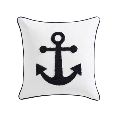 Coussin décoratif en coton Nautica