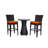 Round Outdoor Bar Table , 28'' in. W 28'' in. D
