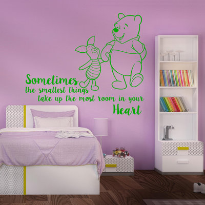 Décalcomanie murale winnie classic the pooh chambres