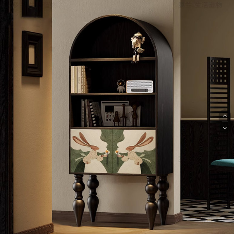 70.87-inch tall delicate display cabinet