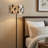 59.8" Modern Floor Lamp with Leaf-Pattern Fabric Shade-1853019323