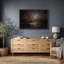 «Abstract Moody Horizon», œuvre d'art abstraite sur toile, impression de giclée sur toile encadrée-126054339-126054344