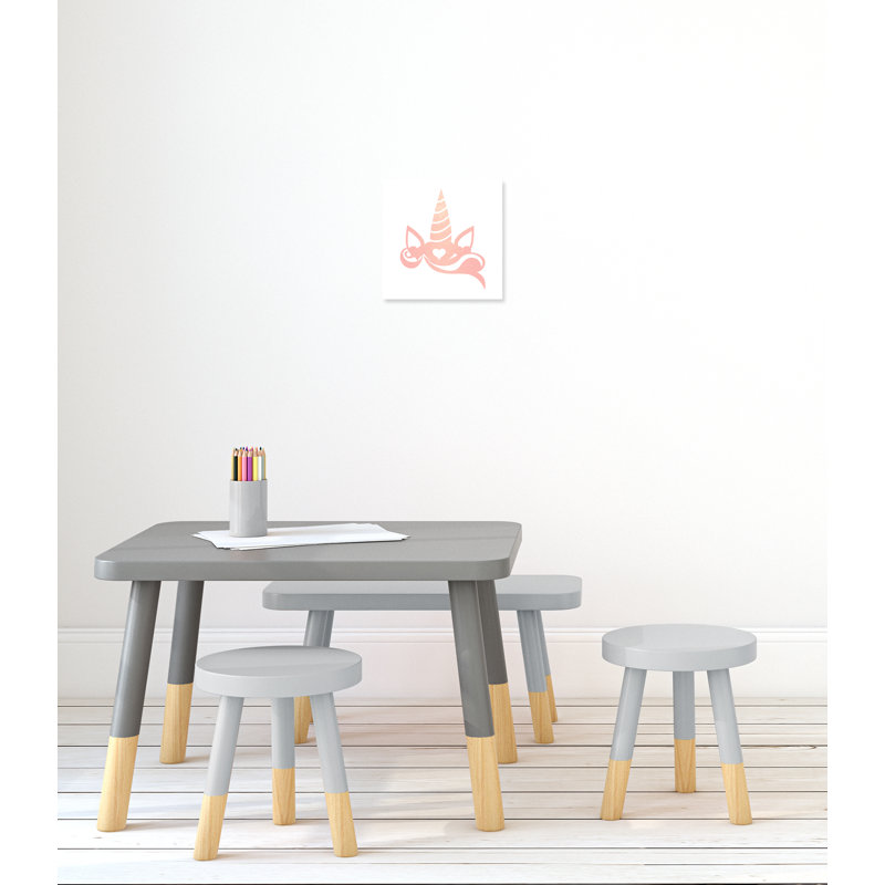 Adhésif décoratif «Be the Unicorn 1» Be a Unicorn, H 12 po x l 12 po x P 1,5 po, Toile