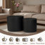 Ensemble de 2 tables basses gigognes