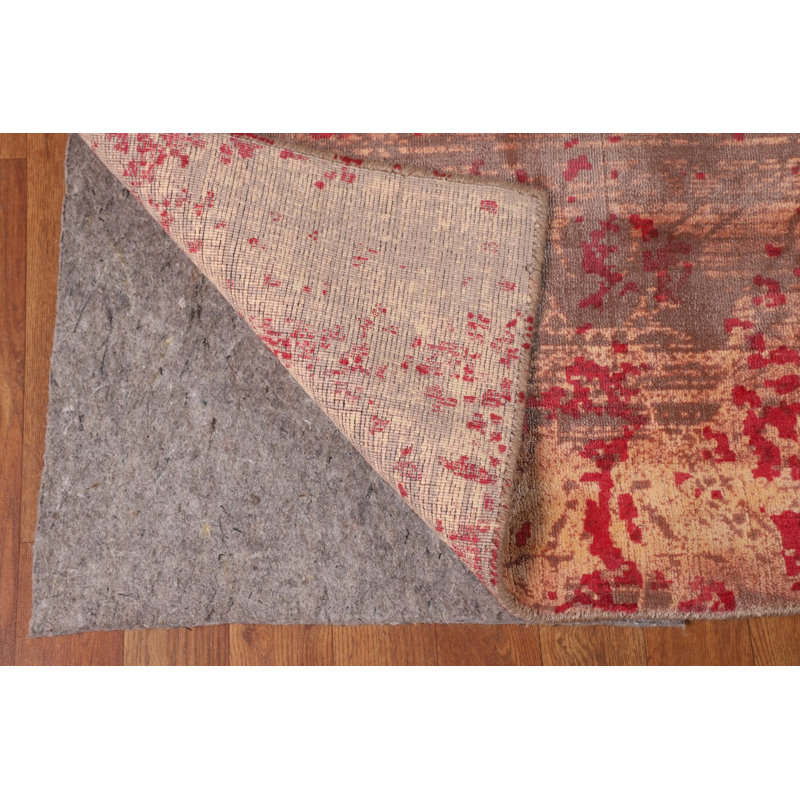 All-Over Handmade Abstract Modern Area Rug 10x13