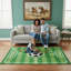 Tapis de jeu 680 bandes 2 pi 2 po x 3 pi Furnish My Place Soccer