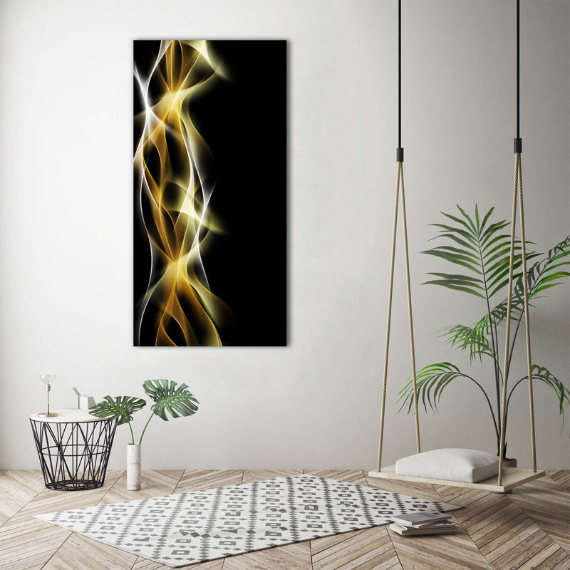 Abstraction Of Light - Wrapped Canvas Print