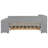 Full Size Daybed With Storage Shelves,Drawers,Trundle,Charging Station,LED Light,Desk And Cabinet,Gray-1466971492