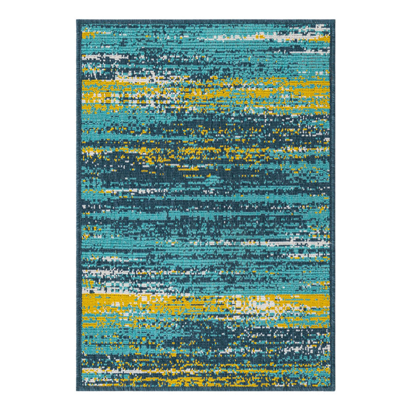 Tapis d'extérieur intérieur / extérieur Coastal, Rectangle 2 pi x 3 pi 1 po