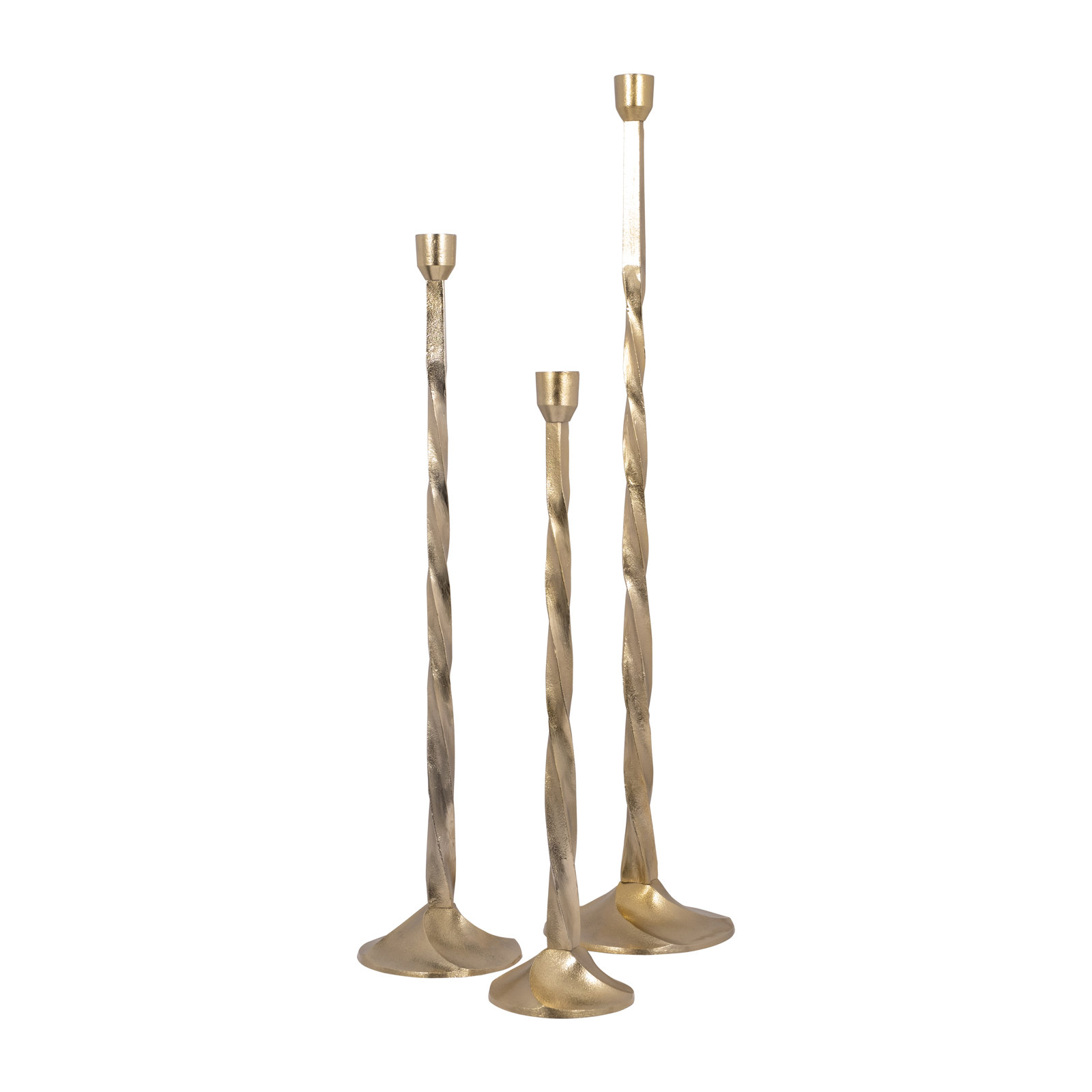 Sagebrook Home Markes Elegant Metal Taper Candleholder - Enhance Your Space Now, 36" H x 8" W x 8" D